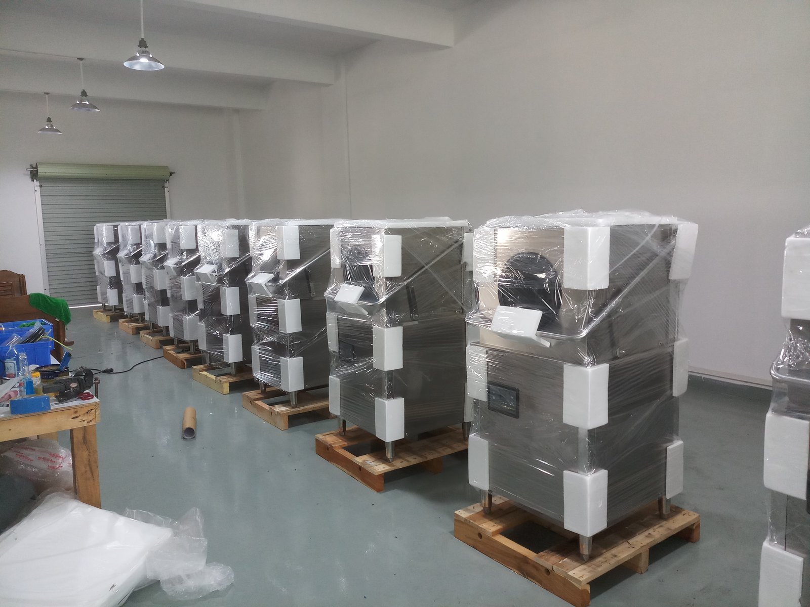 驰能揭盖式洗碗机（工厂实拍）