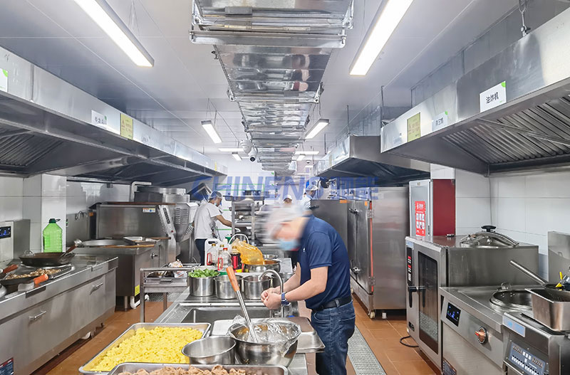 深圳开立生物医疗员工食堂厨房